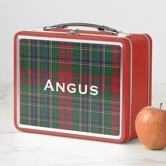 Classic MacLean Tartan Kariert Custom Metall Brotdose (Beispiel)