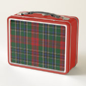 Classic MacLean Tartan Kariert Custom Metall Brotdose (Rückseite)
