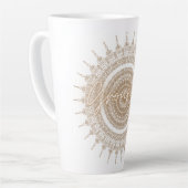 Classic Mandala Latte Tasse (Linke Ecke)