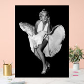 Classic Marilyn Monroe Acrylschild (Hochzeit)
