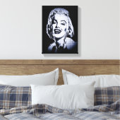 Classic Marilyn Monroe Leinwanddruck (Insitu (Schlafzimmer))