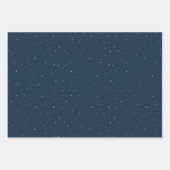 Classic Marineurlaub kariert und Sterne Weihnachte Geschenkpapier Set (Vorderseite 2)