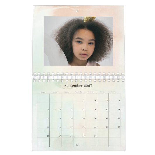 Classic Maroon Frohe Weihnachten 2026 Kalender (Sep 2027)