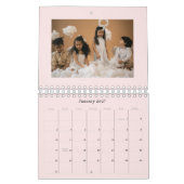 Classic Maroon Frohe Weihnachten Kalender (Jan 2027)