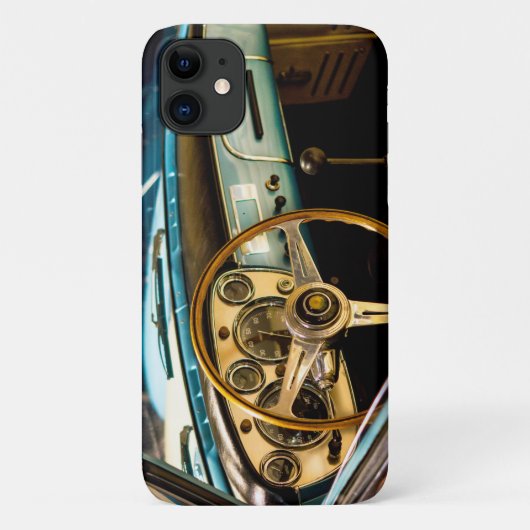 Classic Maserati Cabriolet Dashboard Case-Mate iPhone Hülle (Rückseite)