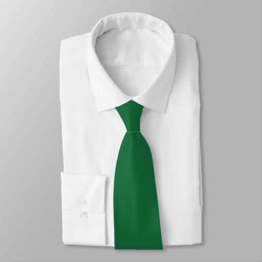 Classic Medium Emerald Green - Minimalistisch Neck Krawatte (Gebunden)