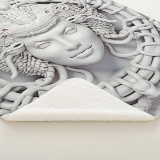 Classic Medusa Blanket Sherpadecke (3/4)