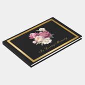 Classic Memorial Funeral Condolence Gästebuch (Ecke)