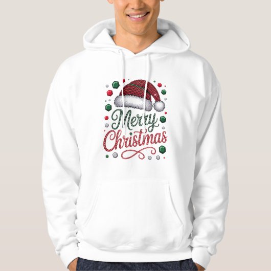 Classic Men’s Pullover Hoodie with Front Pocket (Vorderseite)