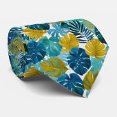 Classic Mens Accessories Tropical Flower Krawatte (Gerollt)