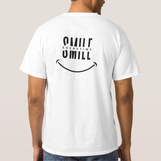 Classic Men's T - Shirt Zeitloser Stil und Komfort (Rückseite)