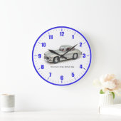 Classic Mercedes-Benz Acrylic Wall Clock Große Wanduhr (Zuhause)