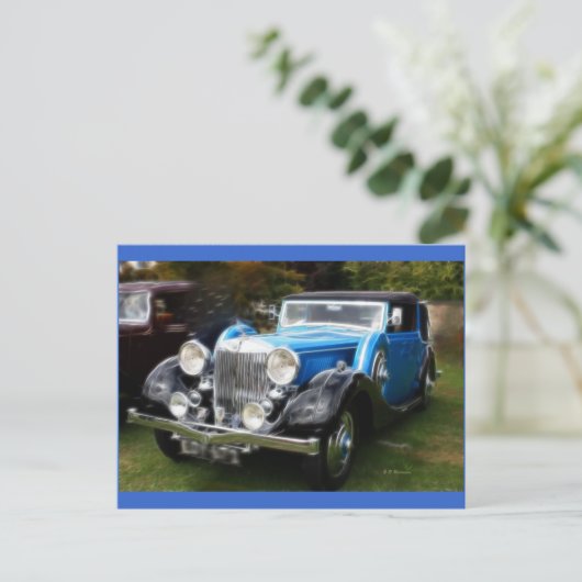 Classic MG Postkarte (Stehend Vorderseite)