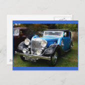 Classic MG Postkarte (Vorne/Hinten)