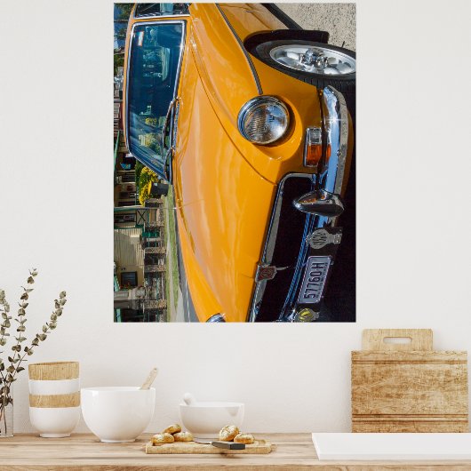 Classic MGB GT Roadster Poster (Küche)