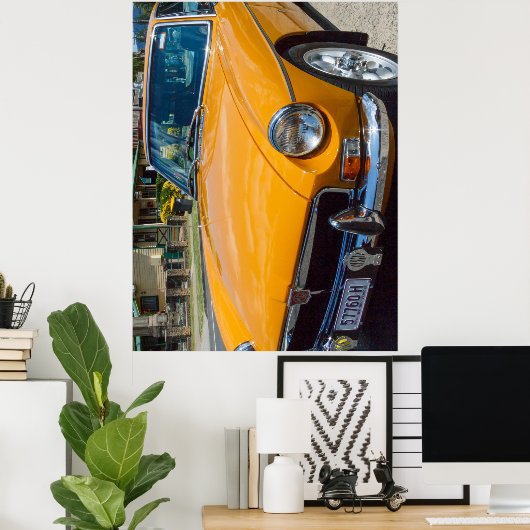 Classic MGB GT Roadster Poster (Heimbüro)
