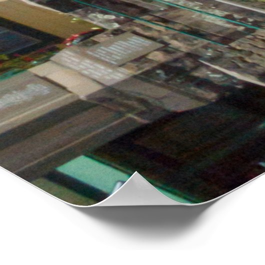 Classic MGB GT Roadster Poster (Ecke)