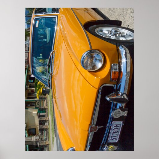 Classic MGB GT Roadster Poster (Vorne)