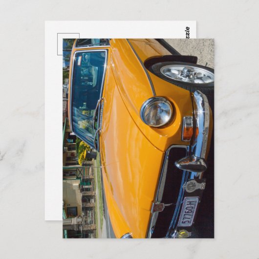 Classic MGB GT Roadster Postkarte (Vorne/Hinten)