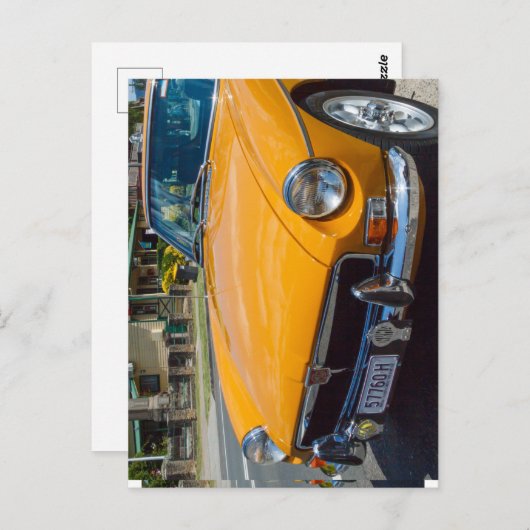 Classic MGB GT Roadster Postkarte (Vorne/Hinten)