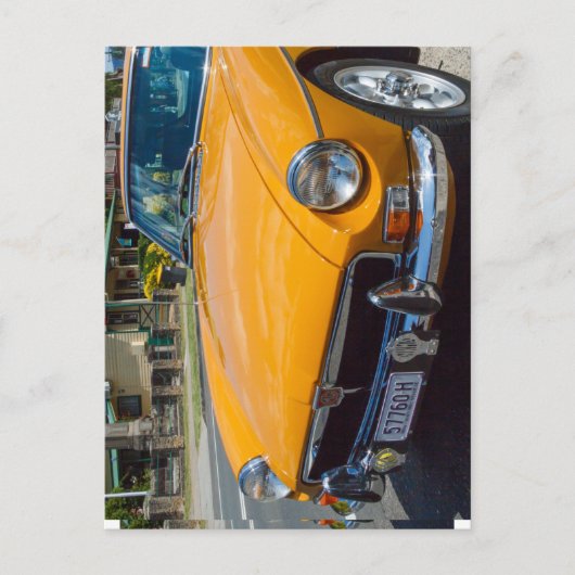 Classic MGB GT Roadster Postkarte (Vorderseite)