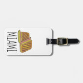 Classic Miami Cuban Sandwich Ham Pork Schweizer Kä Gepäckanhänger (Vorderseite horizontal)