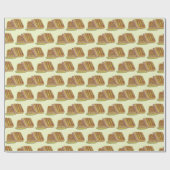 Classic Miami Cuban Sandwich Ham Pork Schweizer Kä Geschenkpapier (Flach)