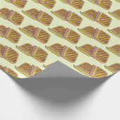 Classic Miami Cuban Sandwich Ham Pork Schweizer Kä Geschenkpapier (Ecke)