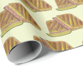 Classic Miami Cuban Sandwich Ham Pork Schweizer Kä Geschenkpapier (Rolleneckpunkt)