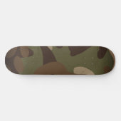 Classic Military Camo Pattern Skateboard (Horizontal)