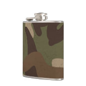 Classic Military Camouflage Pattern Flachmann (Links)