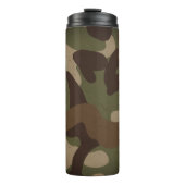 Classic Military Camouflage Pattern Thermosbecher (Vorderseite)