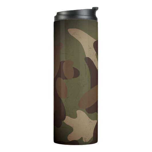 Classic Military Camouflage Pattern Thermosbecher (Nach links gedreht)