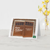 Classic Mini Birthday Card Karte (Gelbe Blume)