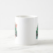 Classic Mini Car Green Kaffeetasse (Mittel)