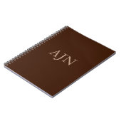 Classic Mit Monogramm Journal Notebook Geschenk Notizblock (Linke Seite)