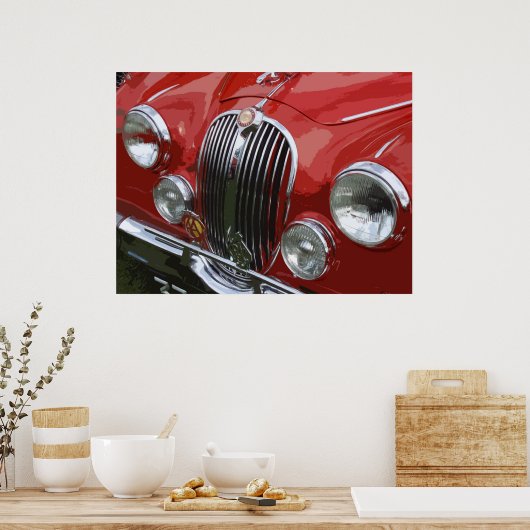 CLASSIC MK.2 JAG POSTER (Küche)