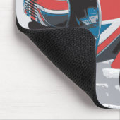 Classic Mod Scooter Mousepad (Ecke)