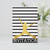 Classic Modern Dance Festival Vip Einladung (Stehend Vorderseite)