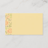 Classic Modern Graphic Art Pizza Business Name Visitenkarte (Rückseite)