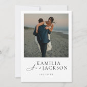 Classic Modern Invitation - Elegant And Minimalist Einladung (Vorderseite)