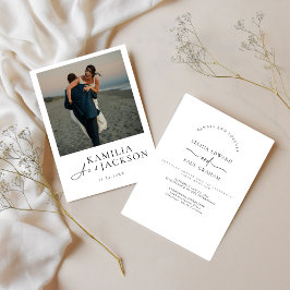 Classic Modern Invitation - Elegant And Minimalist Einladung
