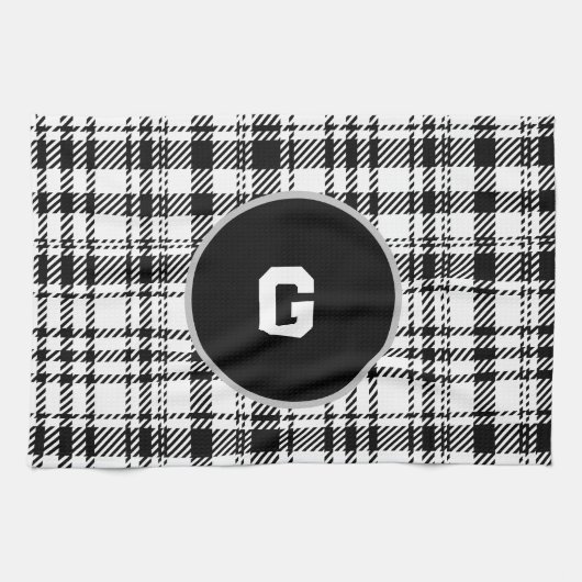 Classic Modern Kariert Geschirrtuch (Horizontal)