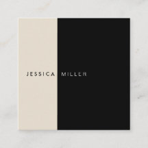 Classic Modern Layout Black & Beige Social Media