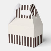 Classic Modern Stripe Niedlich Twin Bunny Girl Par Geschenkschachtel (Rückseite)