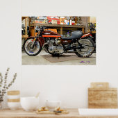 Classic Modified Z1 Dragbike Poster bis zu 60"x40" (Küche)