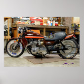 Classic Modified Z1 Dragbike Poster bis zu 60"x40" (Vorne)