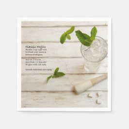 Classic Mojito Serviette