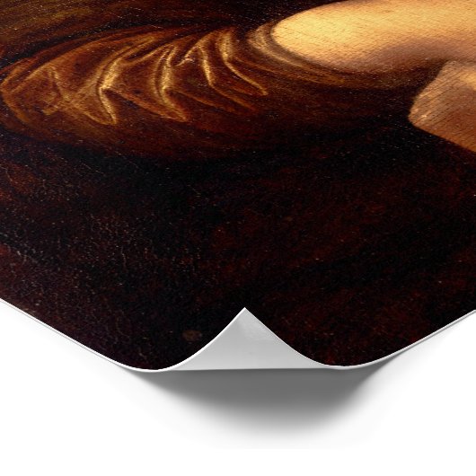 Classic Mona Lisa Poster (Ecke)