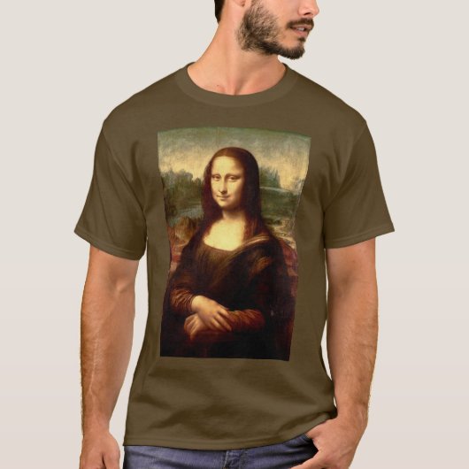 Classic Mona Lisa T - Shirt (Vorderseite)